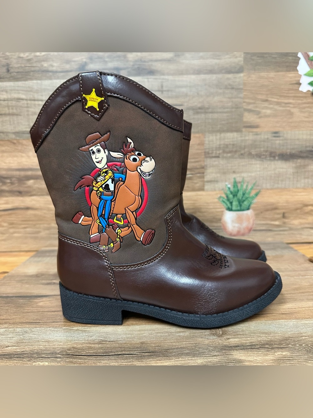 Toy Story Woody cowboy boots toddler boy size 12